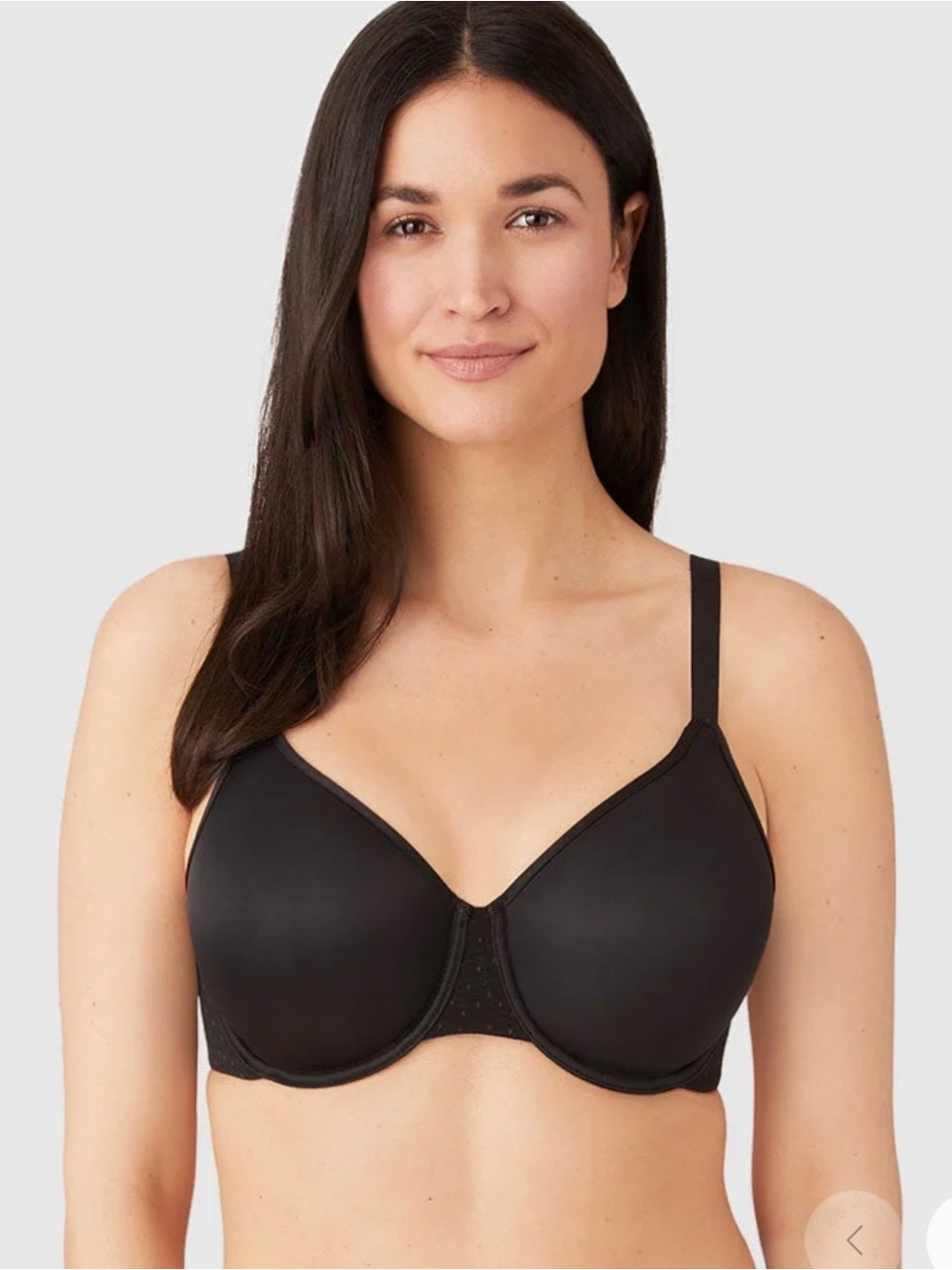 Wacoal Minimizer Underwire Bra in Black- 34H